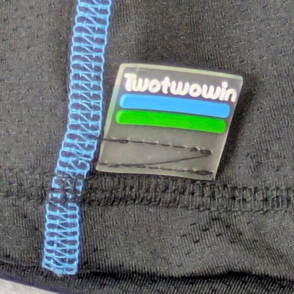 NEW Twotwowin Cycling Bike Shorts Womens 2XL Black Racing Spinning Padded - Picture 6 of 13